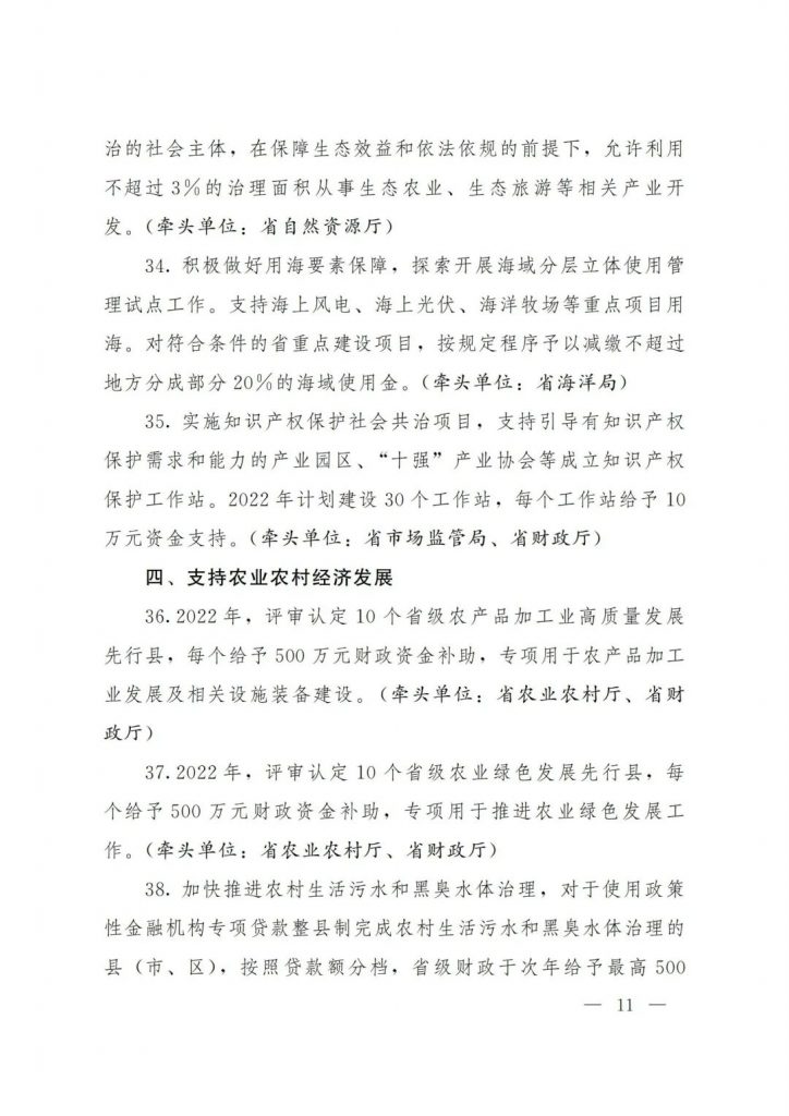 政策宣貫｜山東省人民政府關于印發(fā)2022年 “穩(wěn)中求進”高質(zhì)量發(fā)展政策清單 (第二批)的通知